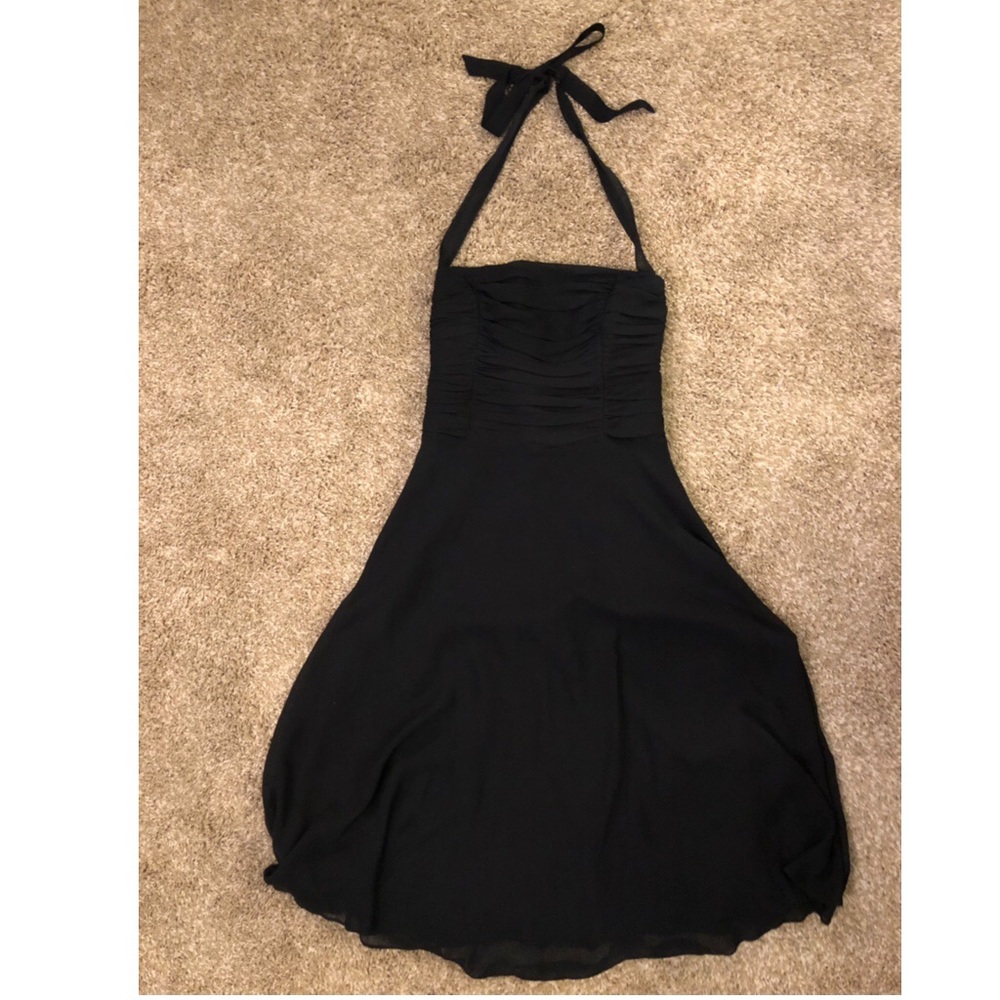 Strapless & Halter black dress